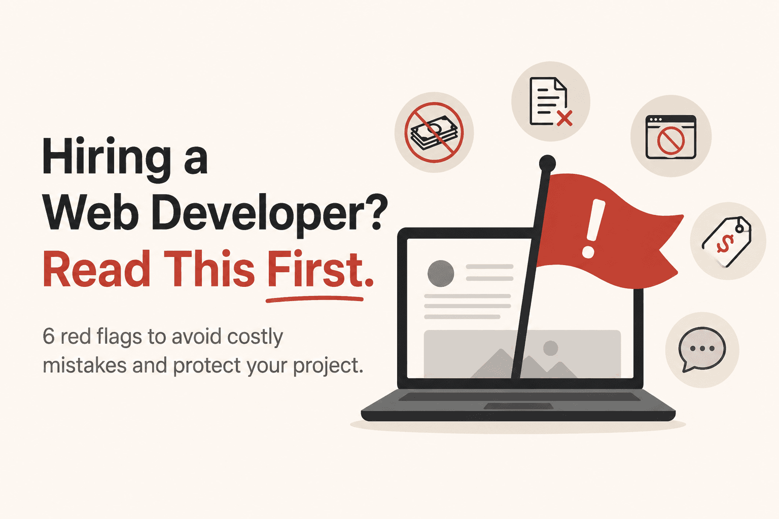 Red Flags to Watch For Before You Pay a Developer (A Guide for Non-Technical Clients)